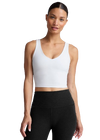 Beyond Yoga Spacedye Good Day Cropped Tank - Cloud White