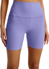 Beyond Yoga Spacedye Keep Pace Biker - Periwinkle Cloud Heather