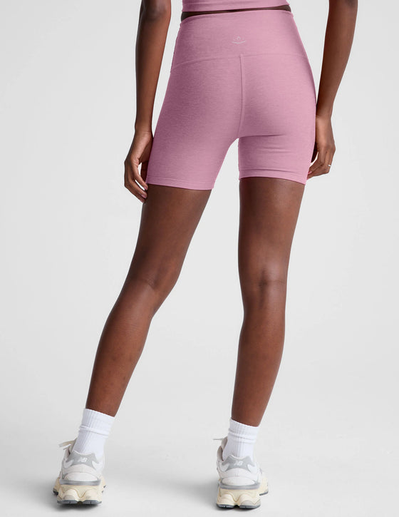 Beyond Yoga Spacedye Keep Pace 5" Short - Pink Haze Heather