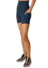 Beyond Yoga Spacedye Keep Pace 5" Pocket Short - Nocturnal Navy