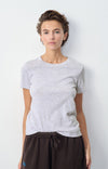 American Vintage Sonoma Round Neck Short Sleeve T-shirt  - Arctic Melanage