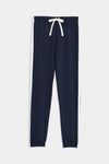 Splits59 Sonia Fleece Sweatpant - Indigo/White