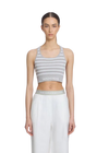 Viktoria & Woods Lyra Crop - Grey/Ivory