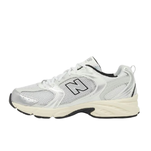 New Balance MR530TA - White with Silver Metallic and Black