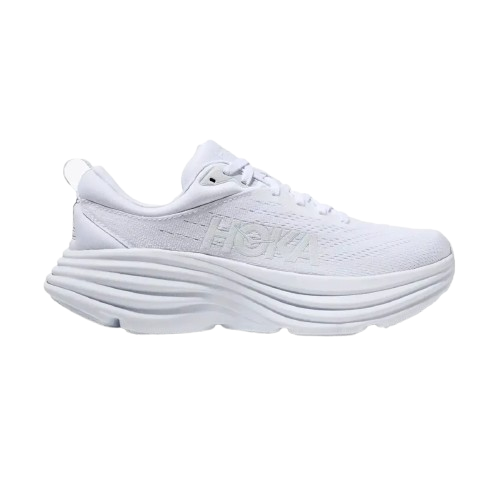 Hoka Bondi 8 Womens White