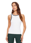 The Upside Kirsty Rib Tank Top - White