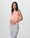 Vuori Energy Top - Bright Peach Heather