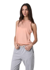 Vuori Energy Top - Bright Peach Heather