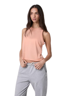  Vuori Energy Top - Bright Peach Heather