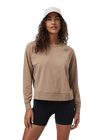 Vuori Long-Sleeve Halo Crew - Goldenrod Heather