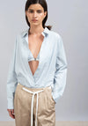 Viktoria & Woods Gospel Shirt with Bralette - Blue Stripe