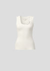 Viktoria & Woods Vik & Woods Tank - Ivory VIK & WOODS Embroidery