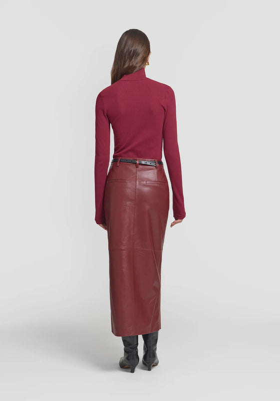 Viktoria & Woods V&W Rib Turtleneck - Sangria