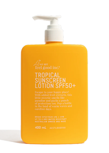 Feel Good Inc Tropical Sunscreen SPF50 400ml