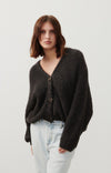 American Vintage Zolly Cardigan - Charcoal Melange