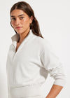 Nimble Me Time 1/2 Zip Jumper - Marble White