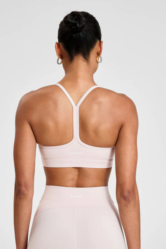 All Fenix Cloud Core Y Back Sports Bra - Blush