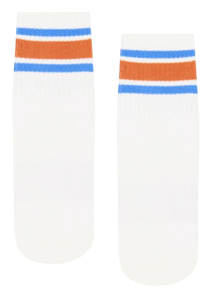 MoveActive Classic Crew Grip Socks - Clubhouse Stripe