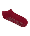 MoveActive Classic Crew Low Rise Grip Socks - Crimson