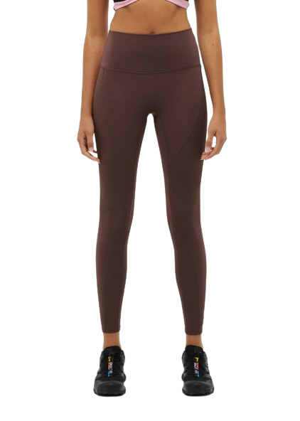 P.E Nation Free Play Full Length Legging - Chestnut