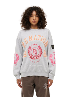  P.E Nation Baltoro Sweat - Grey Marl