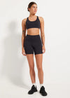 Nimble Sweat to Splash Pocket Short 12cm - Black