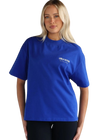 Leelo V4 Pilates Collection Studio Tee - Cobalt