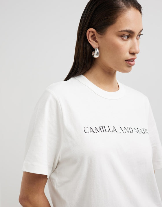 C&M Camilla and Marc Asher Tee- White