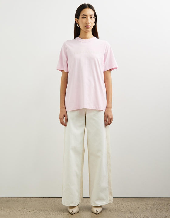 C&M Camilla and Marc Asher Tee - Ice Pink/Bone