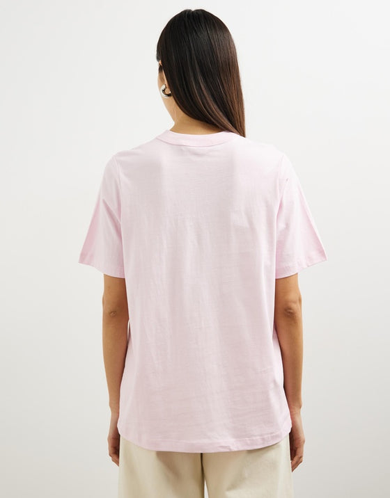 C&M Camilla and Marc Asher Tee - Ice Pink/Bone