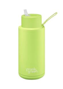  Frank Green Limited Edition 1 Litre Reusable Bottle Straw Lid - Pistachio Green