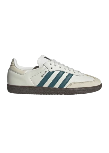 Adidas Samba OG Womens - Cloud White, Legacy Teal & Wonder White