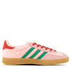 adidas Gazelle Indoor W - Court Green/Glow Pink/Gum 3 - JI2713