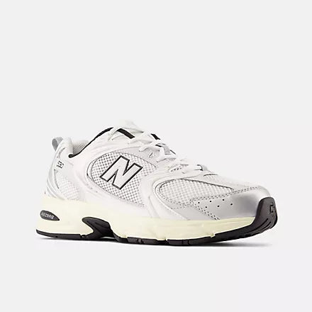 New Balance MR530TA - White with Silver Metallic and Black