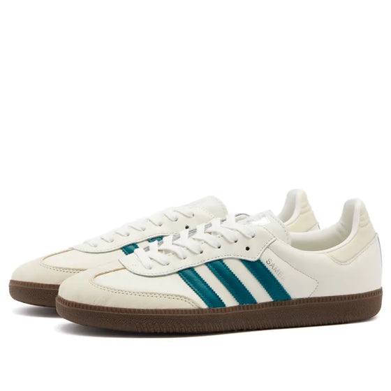 Adidas Samba OG Womens - Cloud White/Green/Gum