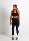 The Social Jogger Athletic 7/8 Tights - Black