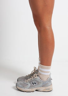  The Social Jogger Crew Socks - Beige