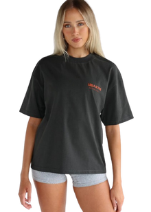  Leelo V6 Pilates Collection Boyfriend Tee - Ash