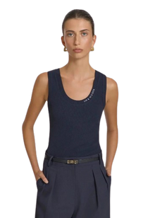  Viktoria & Woods Vik & Woods Tank - Sapphire Blue VIK & WOODS Embroidery”